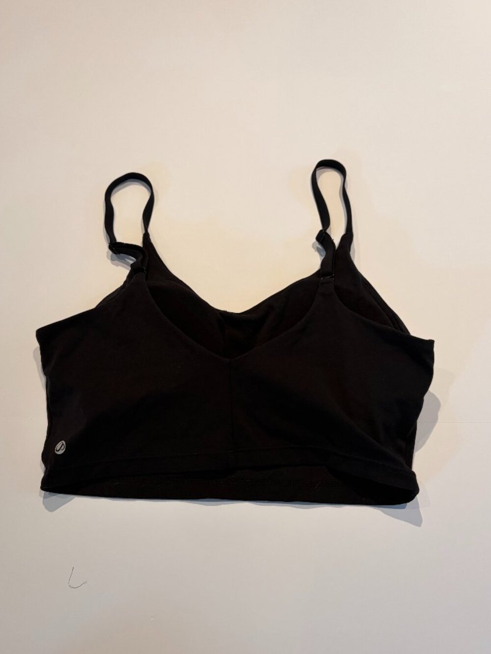 Crazy Yoga Black Strappy Sports Bra / Crop Top
